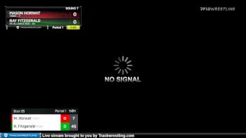 130 lbs Round 7 (8 Team) - Ray Fitzgerald, PA Alliance Red vs Mason Horwat, TDWC