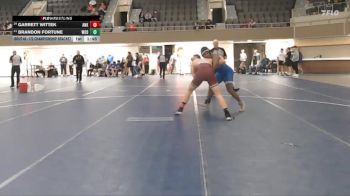 172 Championship Bracket Champ. Round 1 - Brandon Fortune, Woodbury vs Garrett Wittek, Anoka