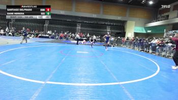 190 lbs Consi Of 32 #2 - Zandon Hopson, Liberty vs Ace Esparza, Esperanza