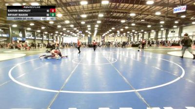 170 lbs Consi Of 16 #2 - Easten Binckley, NC vs Bryant Mason, MA