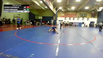120 lbs Champ. Round 1 - Kutman Almazbekov, University vs Jayden Hernandez, Ganesha