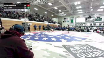 126 lbs Quarterfinals (8 Team) - Will Allen, Aberdeen Central vs Wyatt Davidson, Harrisburg