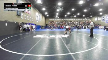 165 lbs Cons. Round 5 - Armando Rivera, Foothill vs Manuel Torres, McLane