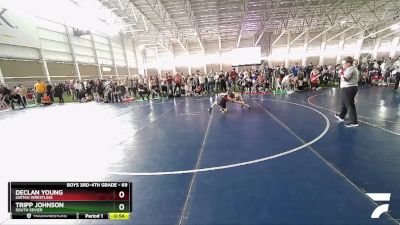 69 lbs Cons. Round 2 - Tripp Johnson, South Sevier vs Declan Young, Uintah Wrestling