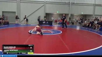 120 lbs Semis & 1st Wrestleback (8 Team) - Alan Koehler, Minnesota Gold vs Jason Worthley, Utah