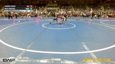 80 lbs Consi Of 32 #2 - Raiden Johns, Keystone Wrestling Club vs Max Staples, Steel Valley Renegades