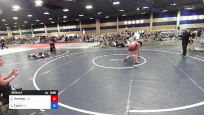 145 kg Rr Rnd 2 - Annette Preston, Live Training vs Olivia Faust, Red Wave WC