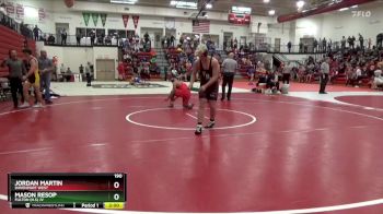 190 lbs Cons. Round 1 - Mason Resop, Fulton (H.S) JV vs Jordan Martin, Davenport West
