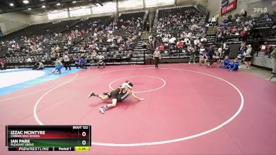 135 lbs Champ. Round 2 - Ian Park, Pleasant Grove vs Izzac McIntyre, Carbon High School