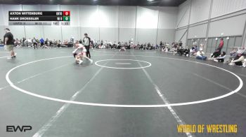 90 lbs Quarterfinal - Axton Wittenburg, Untouchables 14U MN vs Hank Droessler, WI Dual Team 14U