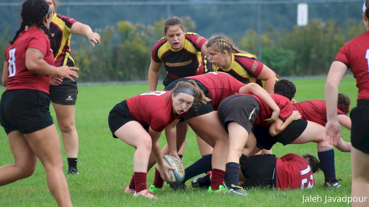 Temple Women Putting Hands Up In Mid-Atlantic
