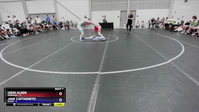 138 lbs Round 2 (8 Team) - John Alden, Nebraska vs Jake Castagneto, Idaho