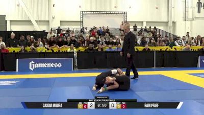 Rain Pfaff vs Cassia Moura 2025 World IBJJF Jiu-Jitsu No-Gi Championship