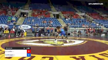 126 lbs Rnd Of 64 - Kaleb Larkin, Arizona vs Rashaud Morgan, Oklahoma