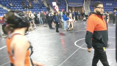 120 lbs Consi Of 8 #2 - Dayna English, Keene vs Naura Abdallah, Greater Lawrence