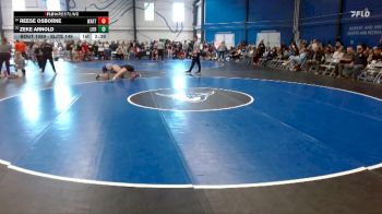 Elite 149 lbs Cons. Round 1 - Zeke Arnold, Loras vs Reese Osborne, Wartburg