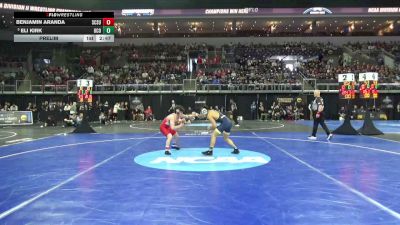 125 lbs Prelim - Benjamin Aranda, St. Cloud St. vs Eli Kirk, Central Okla.