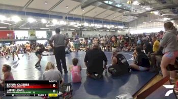 100 lbs Semis & 1st Wb (8 Team) - Jamie Hearl, BMM Cornbread Crushers vs Sayuri Caceres, Not Plain Janes