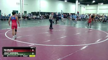 106 lbs Round 1 (16 Team) - Ziggy Sandobal, S.E.O. Wrestling Club- Team White vs Eli Valdez, The Firemen