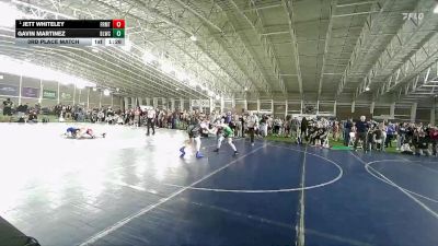 100 lbs 3rd Place Match - Gavin Martinez, Bear Lake Wrestling Club vs Jett Whiteley, Sanderson Wrestling Academy