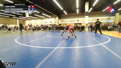 175 lbs Consi Of 32 #2 - Jaime Garza, Militia Trained Mat Club vs Aajay Kumaraswamy, ONE Wrestling Academy