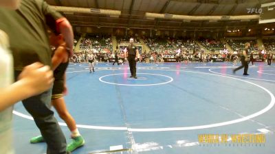 52 lbs Quarterfinal - Kaine Breen, Chagolla/Thorobred WC vs Preston O`Gorman, Nebraska Elite