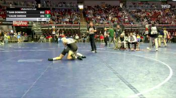 1A-144 lbs Cons. Round 4 - Sam Dominick, Woodbury Central vs Caleb Swedin, Graettinger-Terril/Ruthven-Ayrshire
