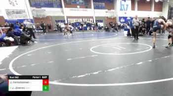 160 lbs Cons. Round 2 - Jesse Jimenez, Centennial Corona vs Josh Haroutoonian, Yorba Linda