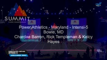 Power Athletics - Maryland - Intensi-5 [2025 L5 Junior - Small Semis] 2025 The Summit