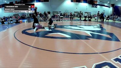 190 lbs Cons. Round 4 - Nehemiah Mix, Invictus vs Bojan Sulc, Palm Wrestling Academy