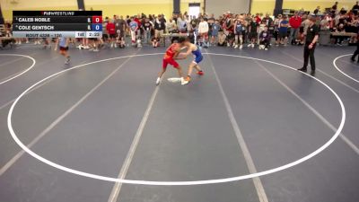 120 lbs Semis - Caleb Noble, IL vs Cole Gentsch, IL