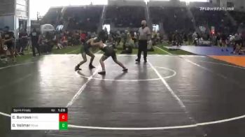 106 lbs Semifinal - Coen Burrows, Pride WC vs Damen Vollmer, Poway Elite