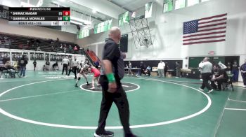 105 lbs 3rd Place Match - Shiraz Madar, Etiwanda vs Gabriela Morales, Adelanto