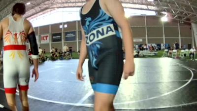 215 lbs Nolan McCarthy, Arizona Blue vs Bam Miller, Arizona Red