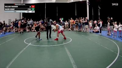 120 lbs Round 3 (4 Team) - Killian Hadden, Journeymen Uprising vs Nazir Kemp, CTWHALE ORCA