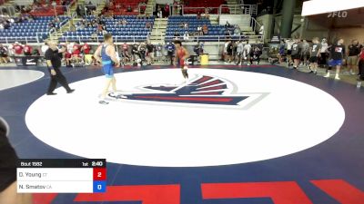 165 lbs Cons 64 #1 - Donell Young, CT vs Nikita Smatov, CA