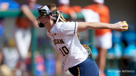 Dealing With Pressure, Meghan Beaubien Emerges As Michigan's Ace