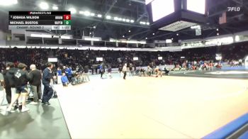 126 lbs Champ. Round 2 - Michael Bustos, Wapato vs Joshua Wilson, White River