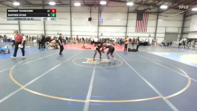 138 lbs Consi Of 32 #2 - Winner Tshibombi, CT vs Daphen Nyan, RI