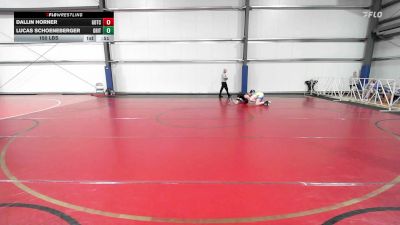 150 lbs Rr Rnd 1 - Dallin Horner, Team Gotcha vs Lucas Schoeneberger, Grit Mat Club Blue