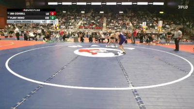 4A-165 lbs Cons. Round 3 - Jim Coxbill, Laramie vs Flint Reno, Campbell County