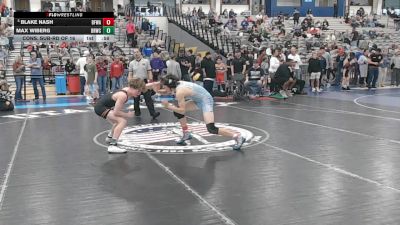 126 lbs Champ. Rd Of 16 - Blake Nash, Black Fox Wrestling Academy vs Max Wiberg, Bear River Wrestling Club