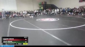 195 lbs Champ. Round 1 - Isaiah Renne, Atwater-Cosmos-Grove City vs Hunter Gibson, MAHACA