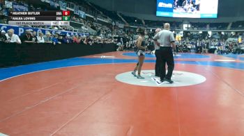 6-7A 165 1st Place Match - Kalea Loving, Sparkman vs Heather Butler, Shades Valley