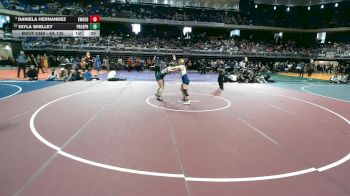 6A 135 lbs 3rd Place Match - Tayla Skelley, Prosper vs Daniela Hernandez, El Paso Eastwood