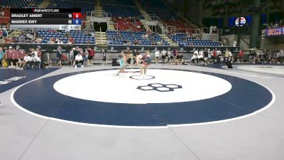 126 lbs Champ. Rd Of 128 - Bradley Ament, Virginia vs Maddex Ewy, Oklahoma