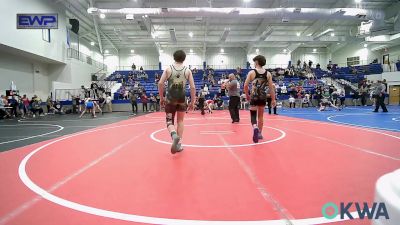 119 lbs Consolation - Lucas McAllister, Sallisaw Takedown Club vs Braxton McGinnis, Team Tulsa Wrestling Club