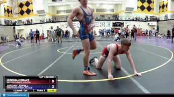 152 lbs Cons. Round 3 - Jeremiah Drake, Indy West Wrestling Club vs Jordan Jewell, Greenwood Wrestling Club