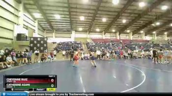 180 lbs Round 2 (3 Team) - Cheyenne Ruiz, UTAH1 vs Catherine Asami, HAWAII