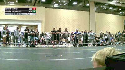 132 lbs Consi Of 32 #2 - Roman Jaimes, Mwc vs Landin Arguelles, Hesperia HS